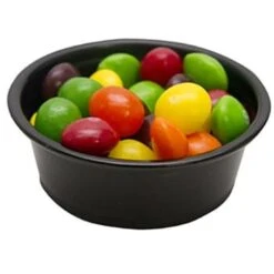 Empress Plastic Portion Cup 2oz Black 50 / 50 Cs