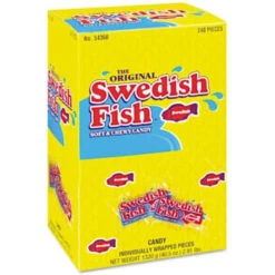 Swedish Fish® Grab-And-Go Candy Snacks In Reception Box Package Of 240