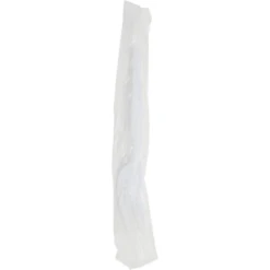 Dixie White Medium Weight Polystyrene Individually Wrapped Fork Box Of 1000
