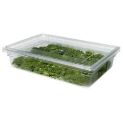 Rubbermaid Food/Tote Pan Lid W/ 4-Cup Scoop (6-Pack) (Clear) -Rubbermaid Shop 196905 w DetailedProductView1 Lg