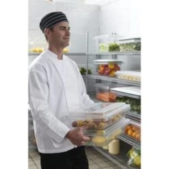 Rubbermaid Food/Tote Pan Lid W/ 4-Cup Scoop (6-Pack) (Clear) -Rubbermaid Shop 196905 w DetailedProductView3 Lg