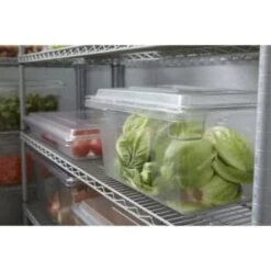 Rubbermaid Food/Tote Pan Lid W/ 4-Cup Scoop (6-Pack) (Clear) -Rubbermaid Shop 196905 w DetailedProductView6 Lg