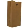 Duro Brown Recycled Grocery Bag With Kraft Case Of 500