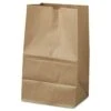 Duro Grocery Bag With Kraft, 8.29"L X 5.94"D X 13.38"H, Case Of 500