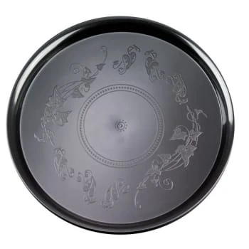 Emi Yoshi® Black Deli Mate Catering Tray 16" Case Of 25 1 Emi Yoshi® Black Deli Mate Catering Tray 16" Case Of 25