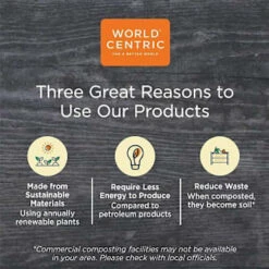 World Centric Fiber Hinged Container, 3-Compartment,8x8x3,natural,case Of 300 12 World Centric Fiber Hinged Container, 3-Compartment,8x8x3,natural,case Of 300 -Rubbermaid Shop 203664 DetailedProductView4 Lg