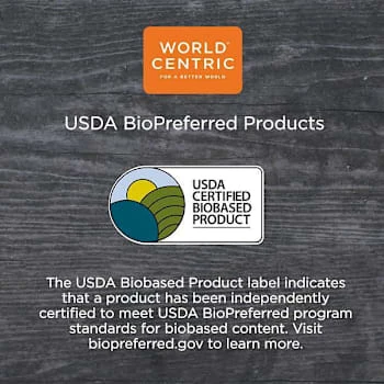World Centric Fiber Hinged Container, 3-Compartment,8x8x3,natural,case Of 300 6 World Centric Fiber Hinged Container, 3-Compartment,8x8x3,natural,case Of 300 - Image 6