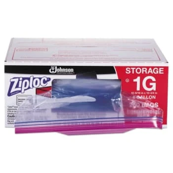 Ziploc® Storage Gallon Bags Box Of 250 1 Ziploc® Storage Gallon Bags Box Of 250