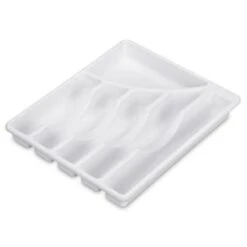 Sterilite 6 Compartment Cutlery Tray, 6 Per Case