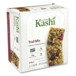 Kashi Chewy Granola Bars Trail Mix 1.2 Oz Bar Package Of 12