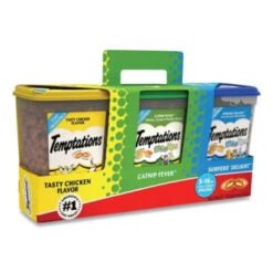 Temptations Cat Treats Variety Pack 16 Oz Case Of 3 -Rubbermaid Shop 231441 LeftView Lg