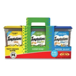 Temptations Cat Treats Variety Pack 16 Oz Case Of 3