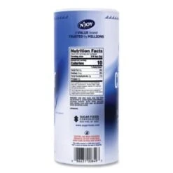 N'joy 16 Oz. Non-Dairy Coffee Creamer Canister (8-Case) -Rubbermaid Shop 231444 BottomView Lg