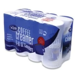 N'joy 16 Oz. Non-Dairy Coffee Creamer Canister (8-Case) -Rubbermaid Shop 231444 LeftView Lg