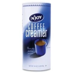 N'joy 16 Oz. Non-Dairy Coffee Creamer Canister (8-Case)