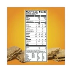 Nature Valley Biscuits, Cinnamon Biscuits With Almond Butter And Honey Biscuits With Peanut Butter 1.35 Oz Package Of 30 -Rubbermaid Shop 231450 LeftView Lg