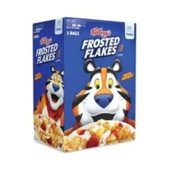Kellogg's Frosted Flakes Breakfast Cereal 61.9 Oz Bag Package Of 2