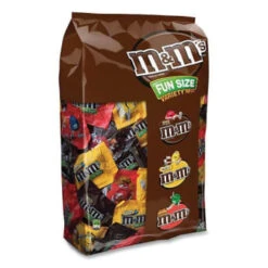 M&ms Fun Size Variety Mix, 85.23 Oz Bag, 150 Packs/bag