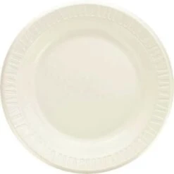 Dart 10.25" Laminated White Quiet Classic Plate Case Of 500