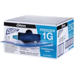 Sc Johnson Ziploc Brand Seal Top Freezer Bags Gallon Case Of 250 -Rubbermaid Shop 299946 DetailedProductView2 Lg