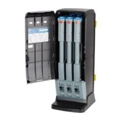 Dixie Ultra® Smartstock® Tri-Tower Cutlery Dispenser Series-T Black -Rubbermaid Shop 303071 DetailedProductView2 Lg