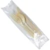 Max Packaging Extra Heavyweight Beige Cutlery Kit Case Of 250