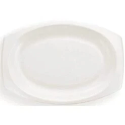 GENERIC 9 " Laminated White Quiet Classic Platter Case Of 500