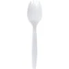 GENERIC Polypropylene Individually Wrapped Wh Medium-Weight Spork Case Of 1000