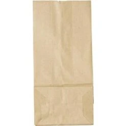 GENERIC 35 Lb Kraft Paper Bag 5-1/4"x 3-7/16"x 10-15/16 Package Of 500