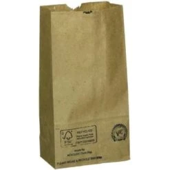 Duro Kraft 1/2 Lb Grocery Bags, 30 Lb Basis Wt., 3"1-7/8"5-7/8 Package Of 500