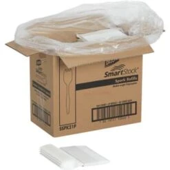 Dixie Ultra Smartstock Med-Weight Wh Disp Plastic Forks & Sporks Case Of 960 -Rubbermaid Shop 318109 DetailedProductView2 Lg