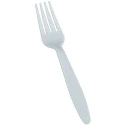 Primesource White X-Heavy Inner-Boxed Polystyrene Fork Case Of 1000