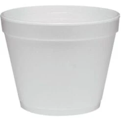 Dart 24 Oz Dart Squat Styrofoam Food Containers Case Of 500
