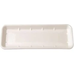 Primesource Foam Meat & Poultry Trays 14-7/16 " X 5.75 " X .5in Case Of 250