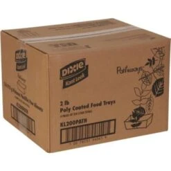 Dixie Dixie Products Pathways 2 Lb Poly-Coated Paper Food Tray -Rubbermaid Shop 319485 DetailedProductView4 Lg