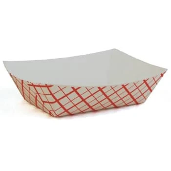 Southern Champion Southland Red Size #50 1/2 Lb Checkered Food Tray Case Of 1000 1 Southern Champion Southland Red Size #50 1/2 Lb Checkered Food Tray Case Of 1000