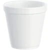 Dart J Cup 16 Oz 16mj20 Squat Insulated Foam Food Container White Case Of 500
