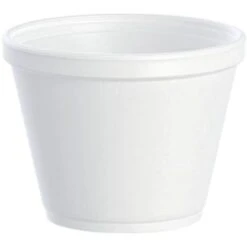 Dart J Cup 12 Oz Squat Insulated Foam Food Container White Case Of 500