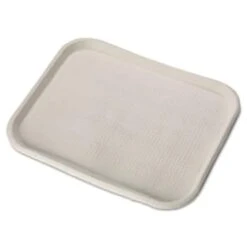 Chinet® White Rectangle Savaday Molded Fiber Food Tray 14" X 18" Pack Of 100