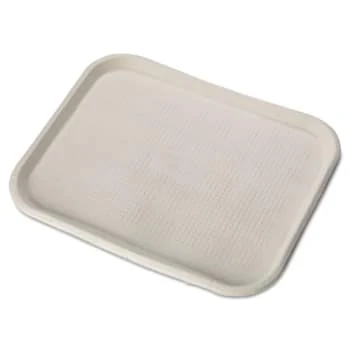 Chinet® White Rectangle Savaday Molded Fiber Food Tray 14" X 18" Pack Of 100 1 Chinet® White Rectangle Savaday Molded Fiber Food Tray 14" X 18" Pack Of 100