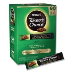 Nescafé® Nescafe® Taster's Choice Stick Pack, Decaf, 0.06oz, 80/box, Package Of 480