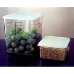 Rubbermaid 18 Qt Polycarbonate Square Food Storage Container W/ Liter (6-Pack) -Rubbermaid Shop 745933 w DetailedProductView4 Lg