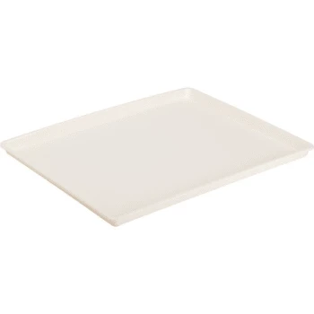 Hapco 10.5 X 12.5" Rectangular Tray With Square Corners, Vanilla, Package Of 36 1 Hapco 10.5 X 12.5" Rectangular Tray With Square Corners, Vanilla, Package Of 36