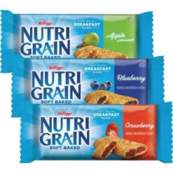 Kellogg's 1.3 Oz Bar Nutri-Grain Cereal Bars Pack Of 48