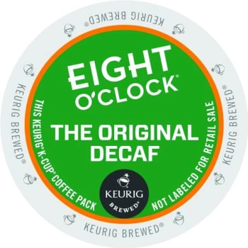 Keurig® Keurig Eight O'clock Original Decaf K-Cup® Coffee (96-Case) 1 Keurig® Keurig Eight O'clock Original Decaf K-Cup® Coffee (96-Case)