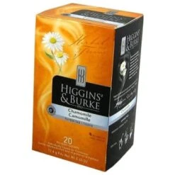 Higgins & Burke Chamomile Herbal Tea Bags Case Of 120