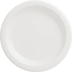 Dixie Basic™ 8.5" White Paper Plates, Case Of 500