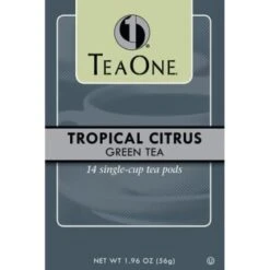 Java Trading Tea One Green Citrus Tea Pod Package Of 200
