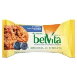 Nabisco® Belvita Breakfast Biscuits, Blueberry, 1.76 Oz Package Of 8