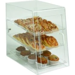 Cal-Mil 3 Tray Food Display Cabinet, Acrylic, 11-1/2w X 17h X 17"d